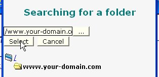 Domain root Directory