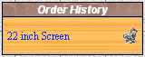 Online store - Order History