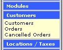 Customers - Clients - Menu
