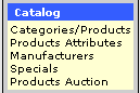 Webshop - Catalog management